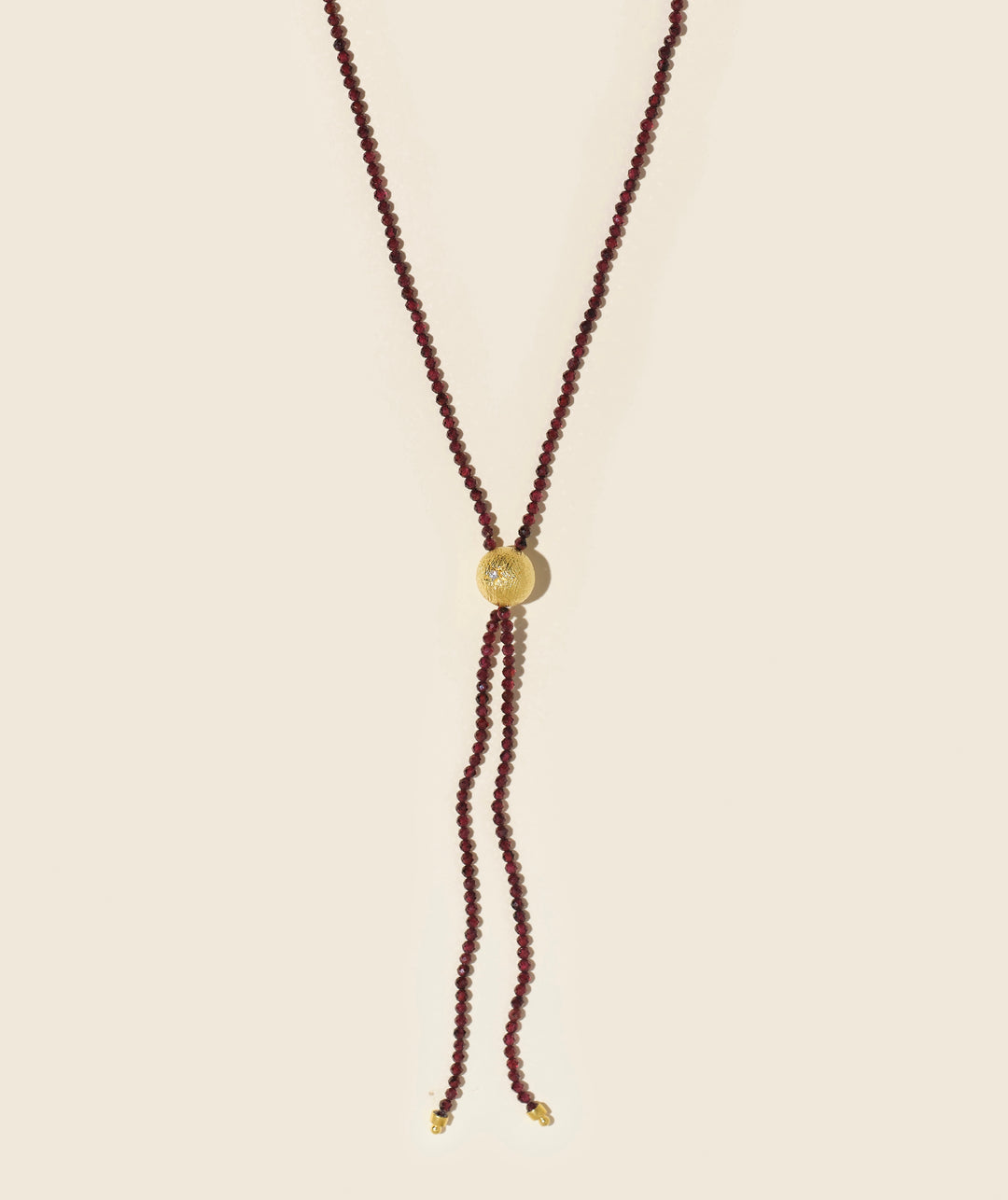 Sfera Bolo tie grenat