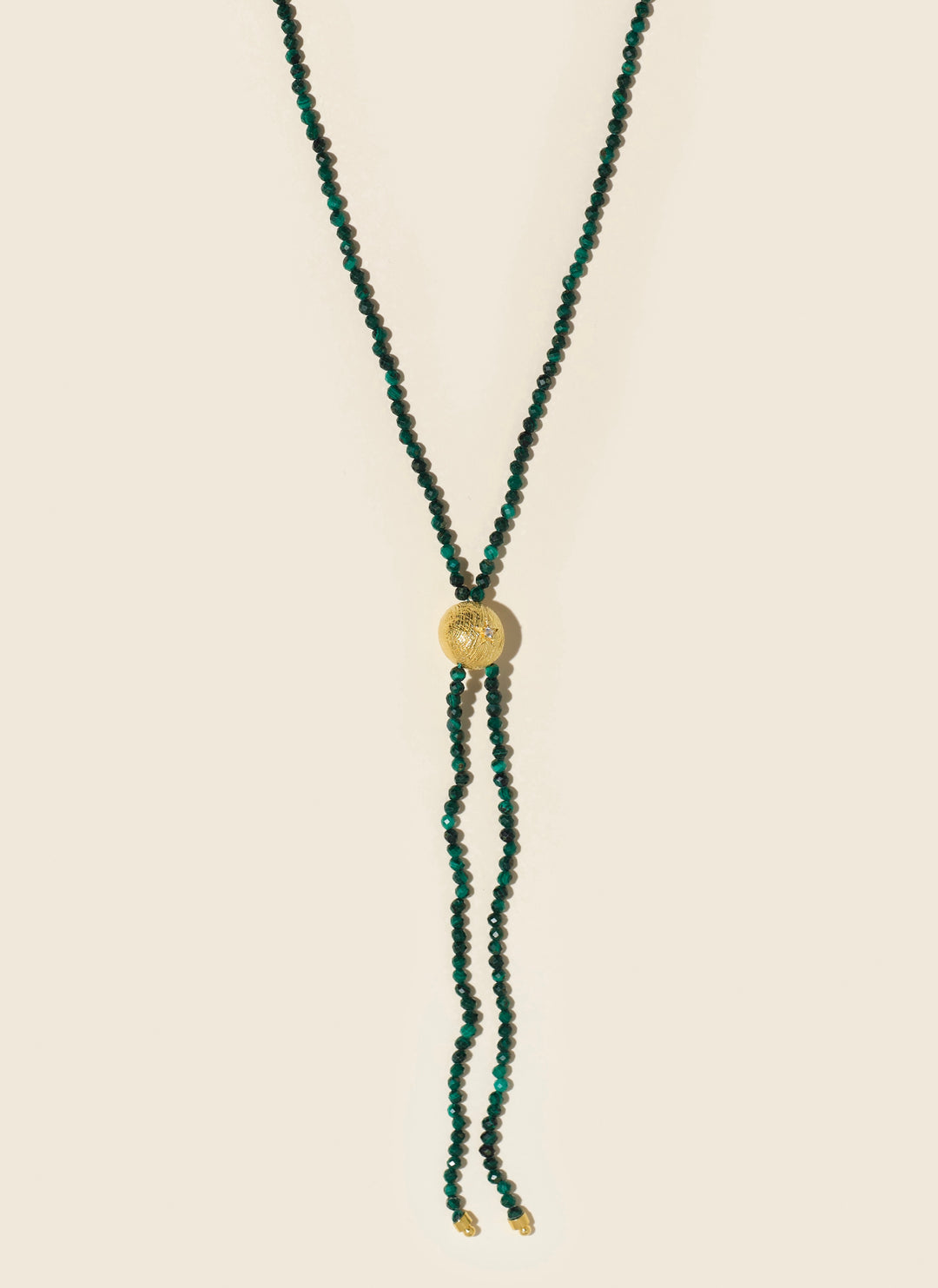 Sfera Bolo tie malachite
