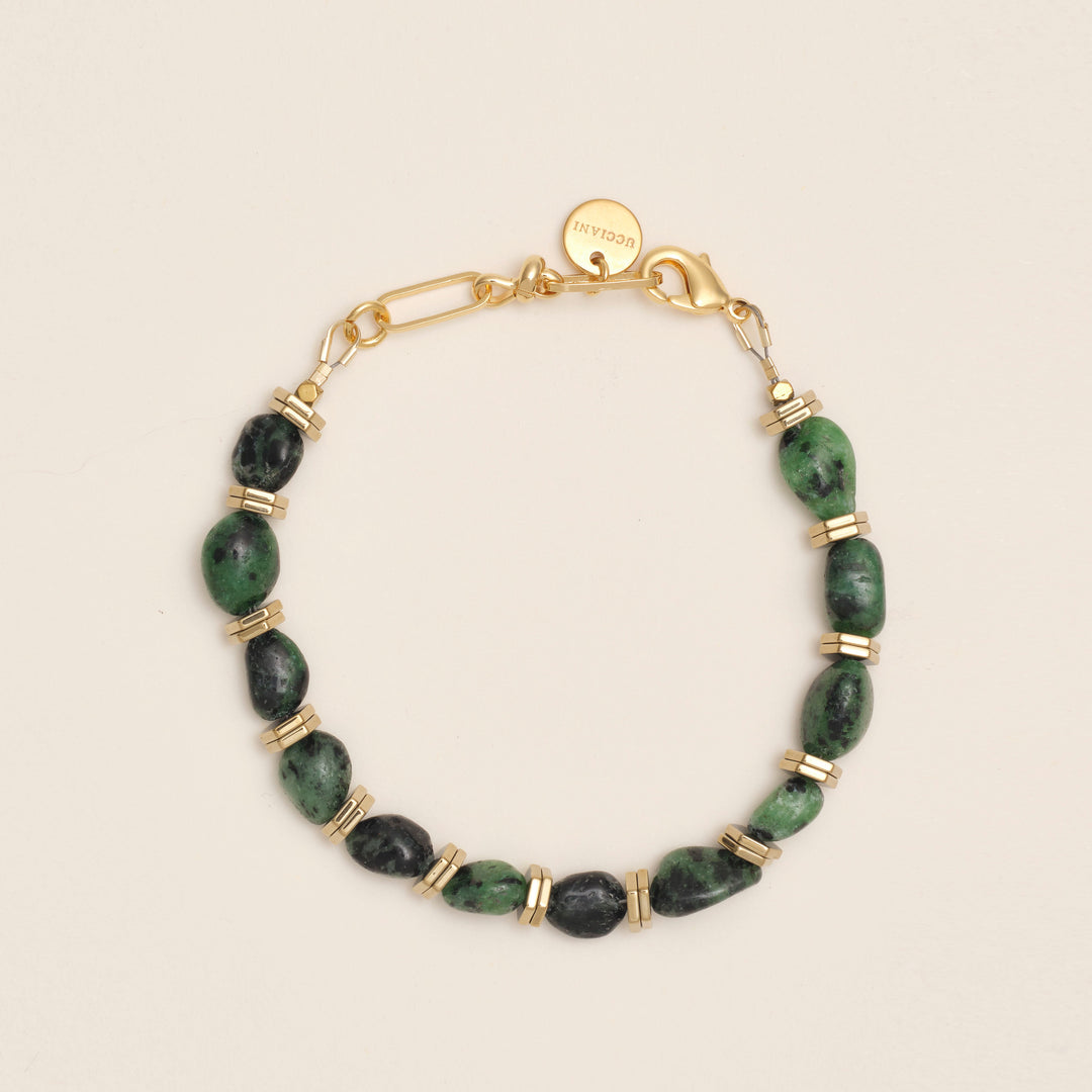 Bracelet Willard Rubis-zoïsite