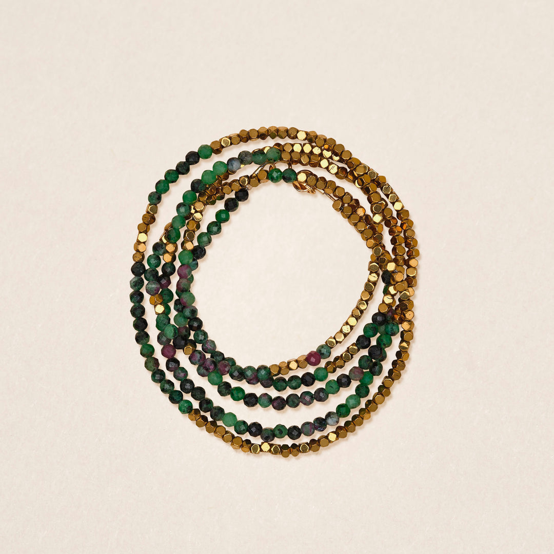 Ruby-zoisite nugget