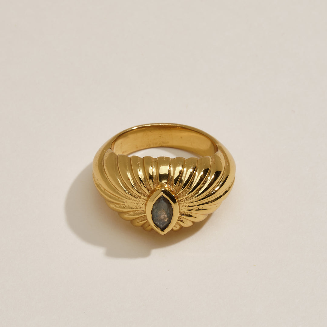 Bague Mum Labradorite