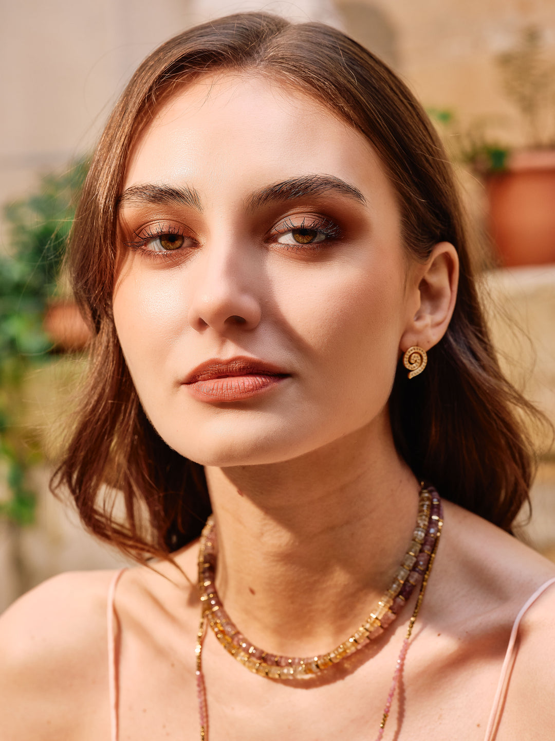 Collier citrine