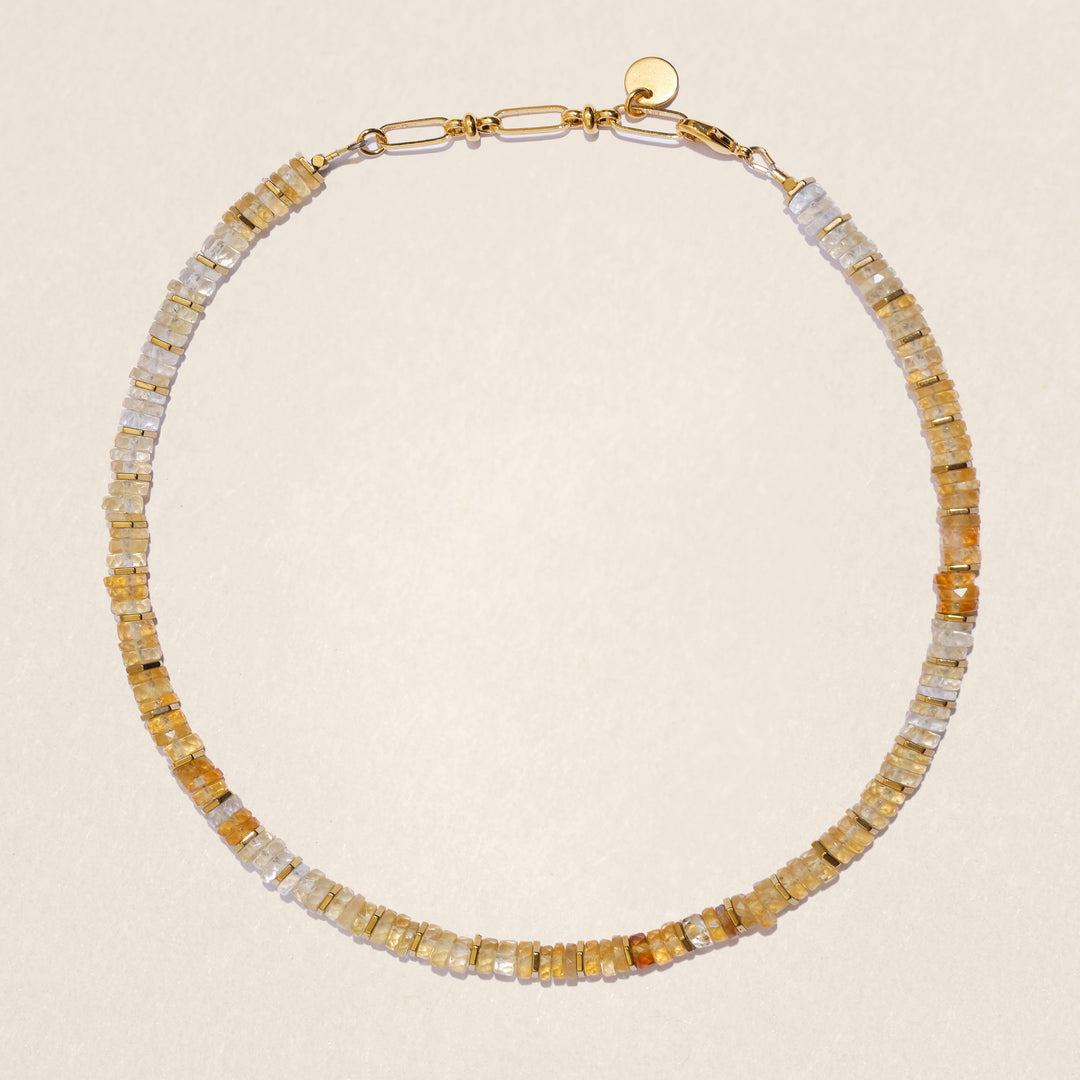 Collier citrine