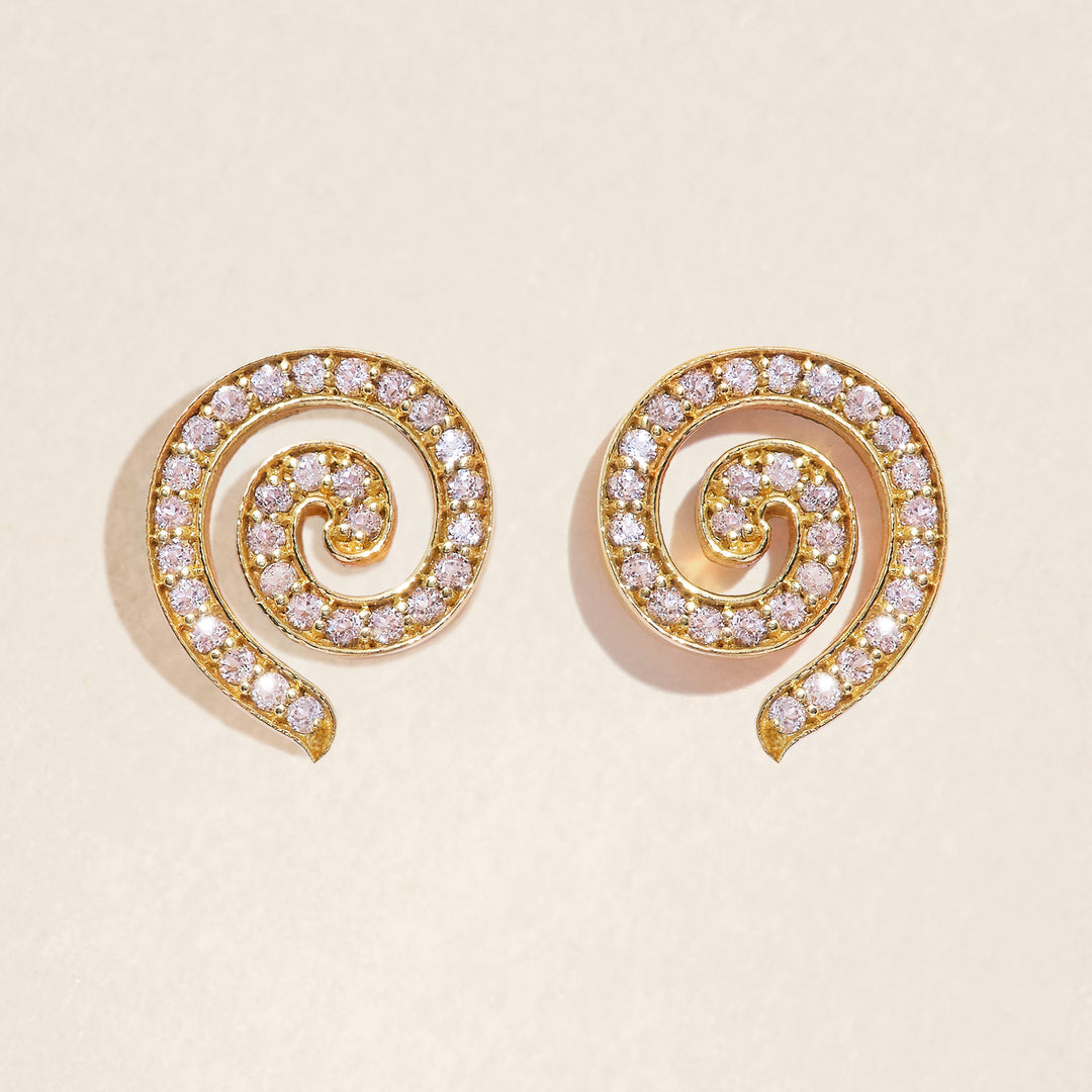 Boucles d’oreilles Spirale