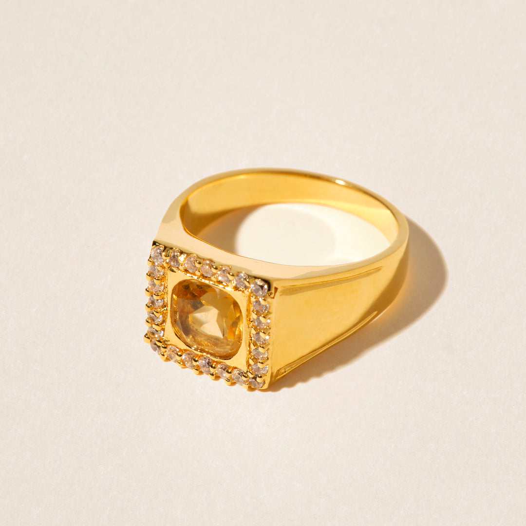 Bague Henri citrine