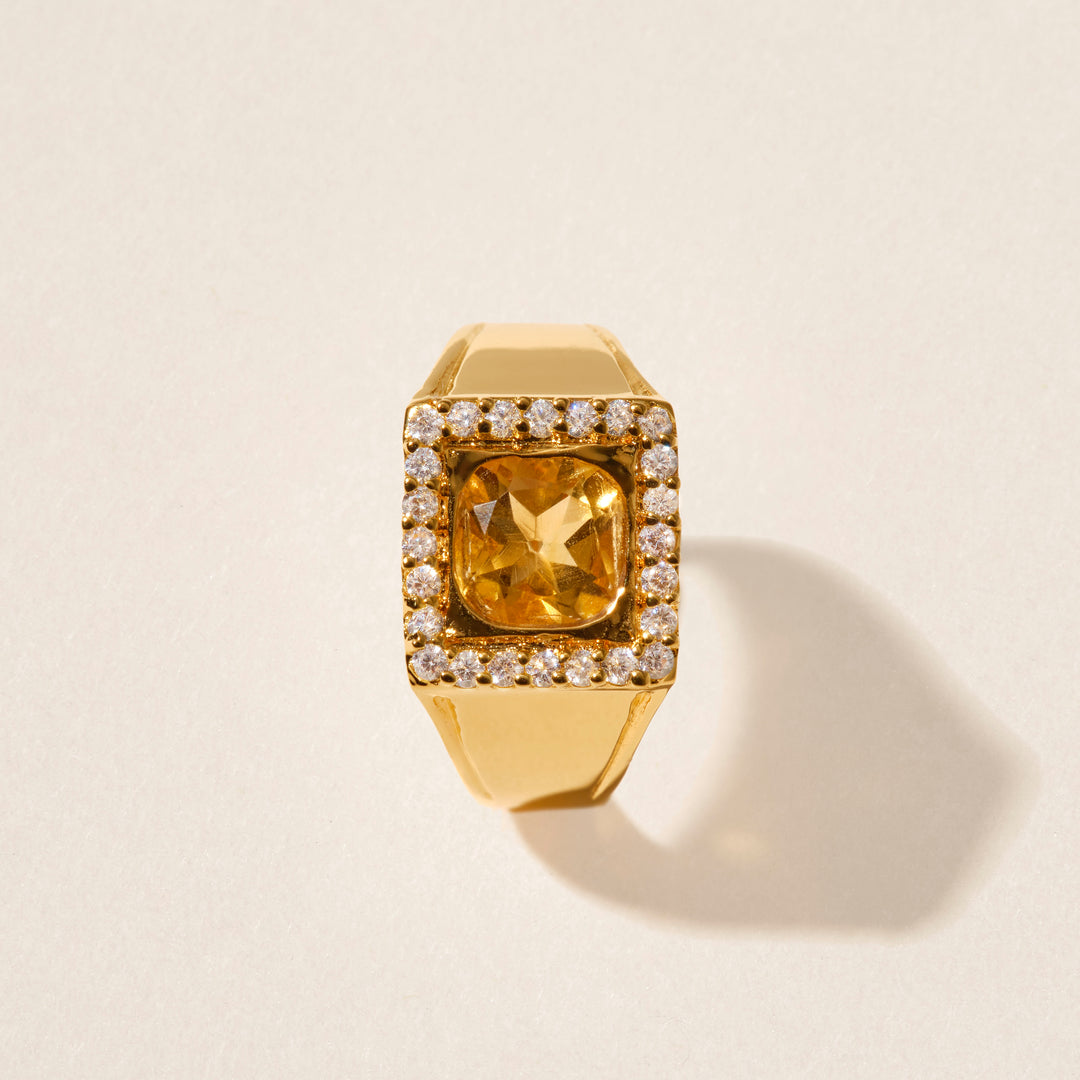Bague Henri citrine