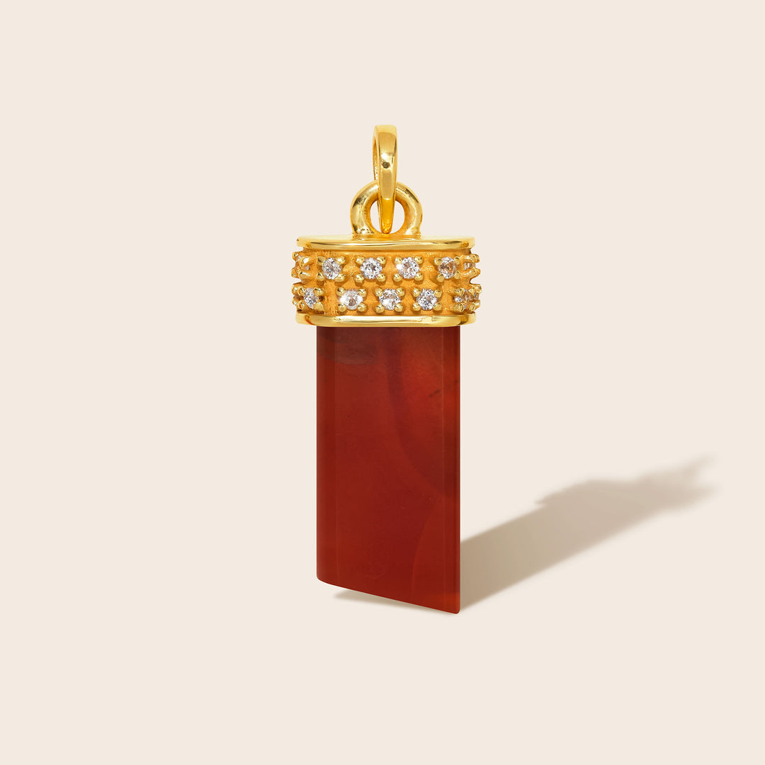 Pendentif Alexandre Cornaline