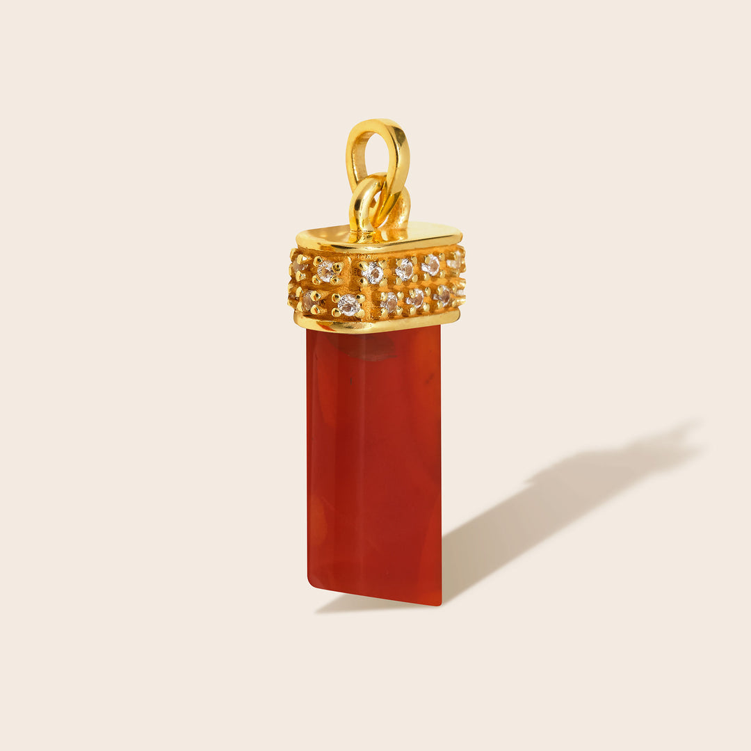 Pendentif Alexandre Cornaline