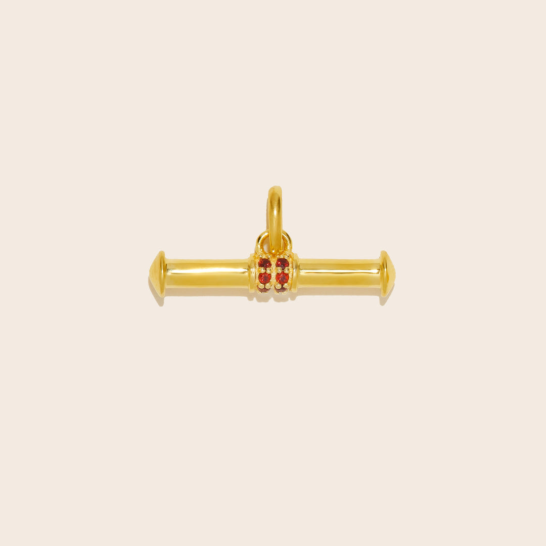 Pendentif secret grenat