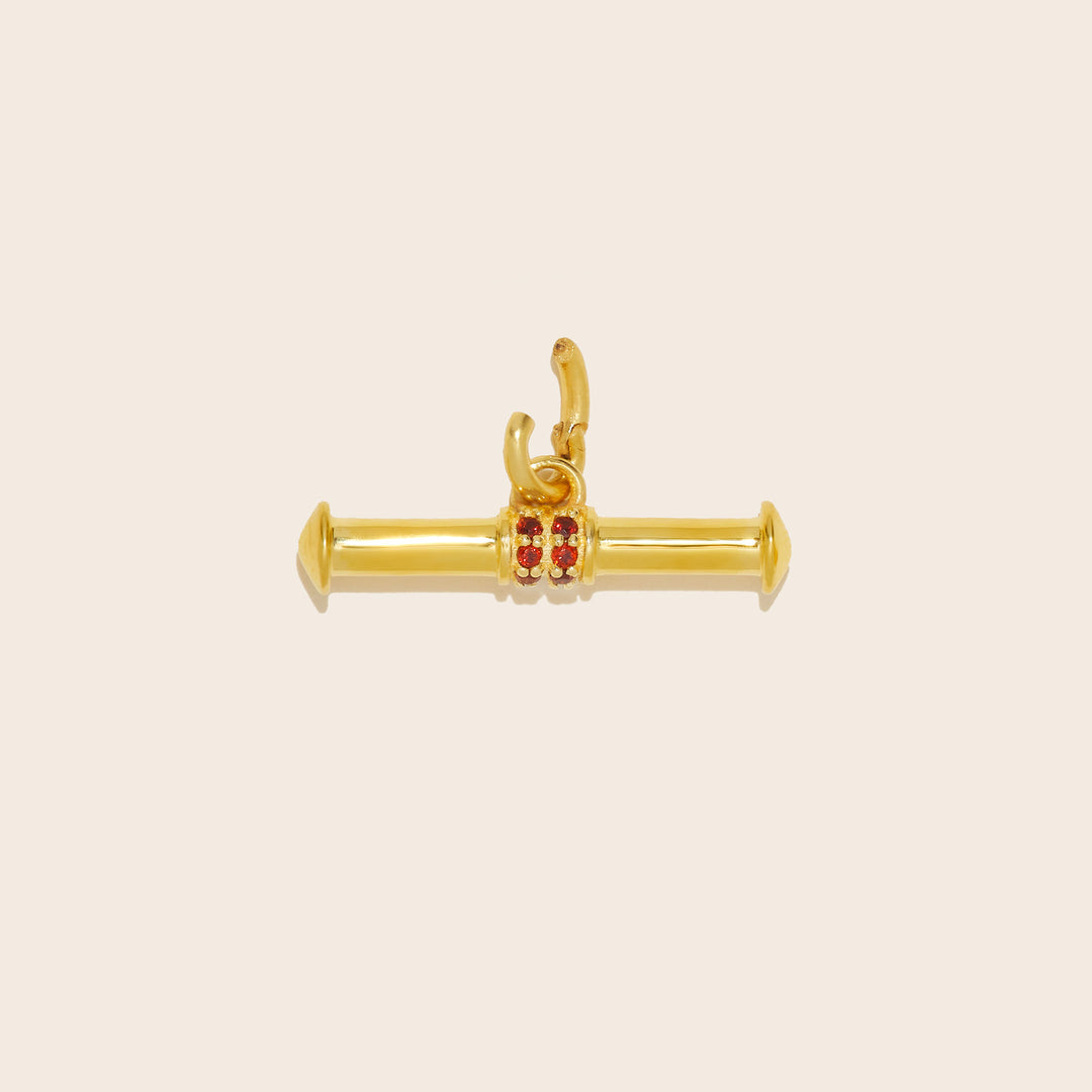 Pendentif secret grenat