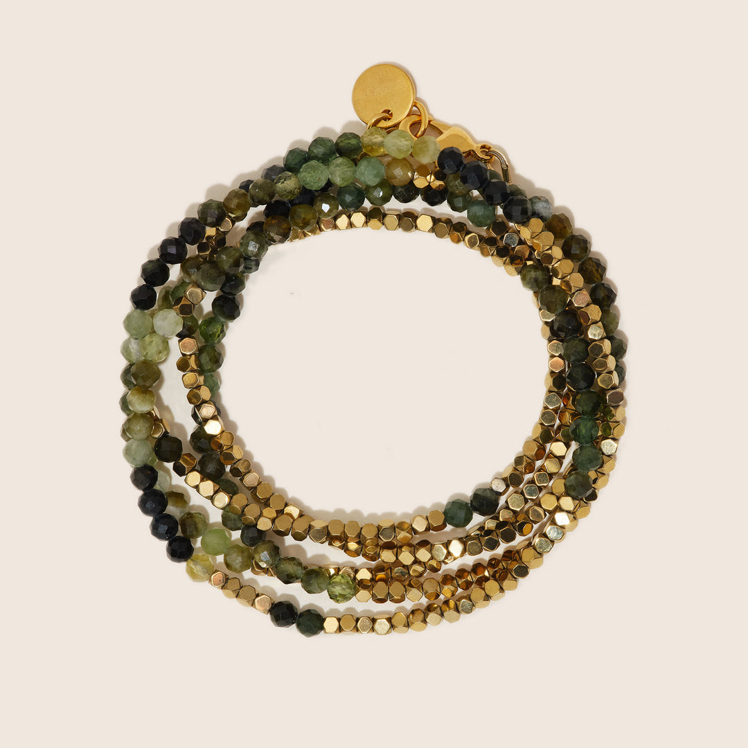 Pépite tourmaline verte